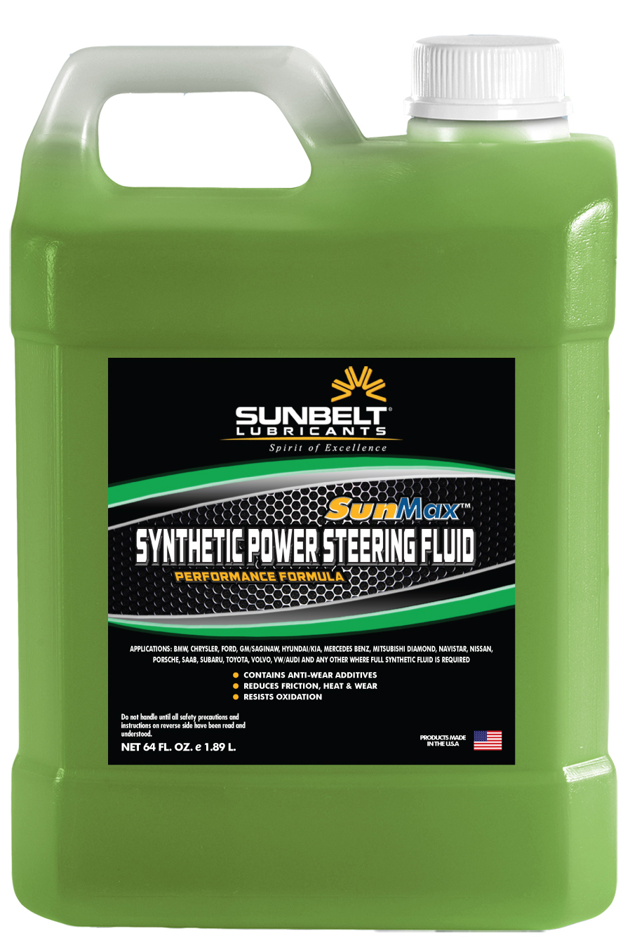 #8464 Synthetic Power Steering Fluid (Green)